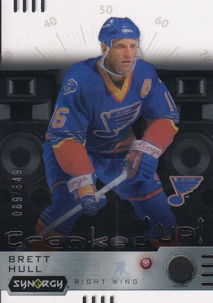 insert karta BRETT HULL 23-24 Synergy Cranked Up /849